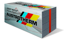 Austrotherm GRAFIT REFLEX homlokzati höszigetelés