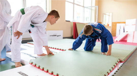 Austrotherm Ippon judo edzéshez tatami alá