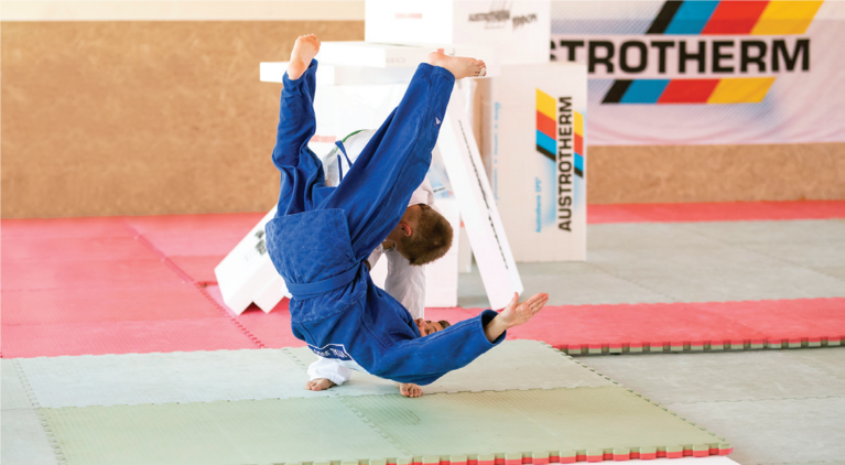 Austrotherm Ippon judo edzéshez tatami alá